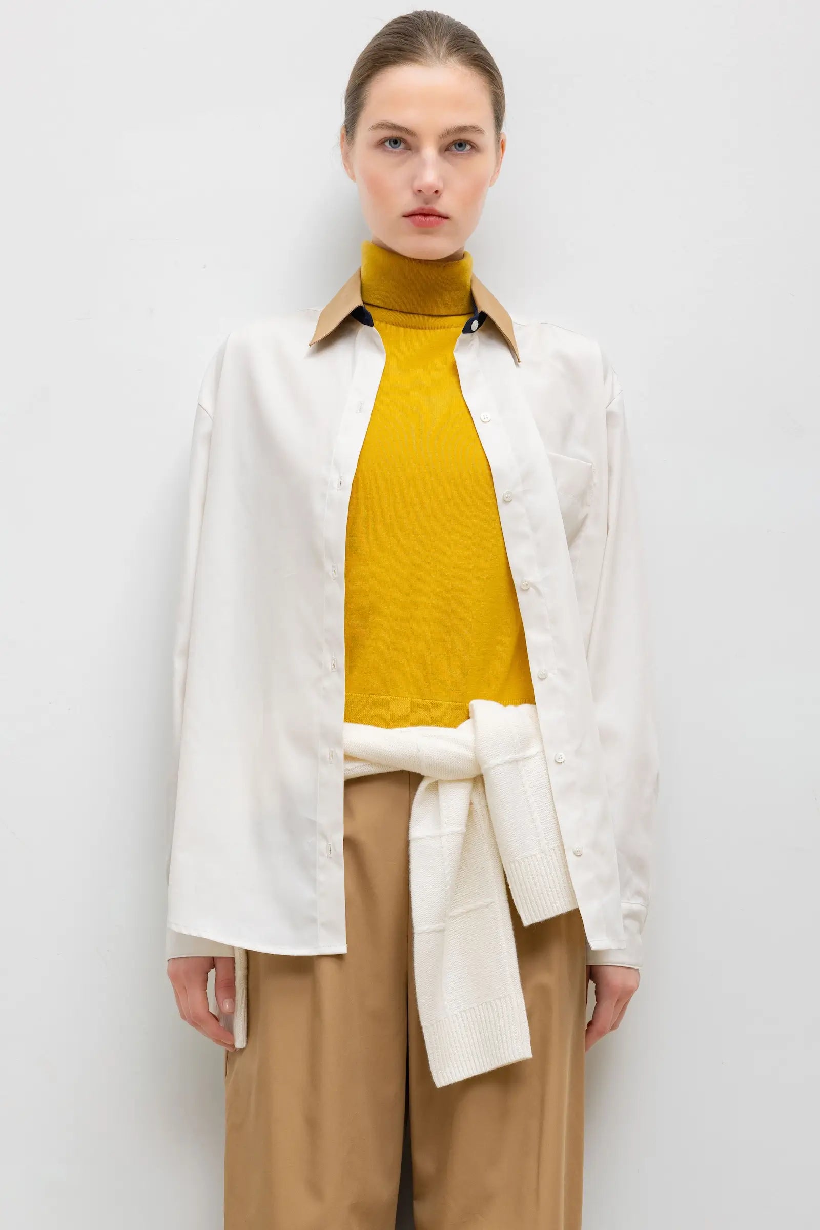 Pre-Order: Yoshi Contrast Classic Button Down