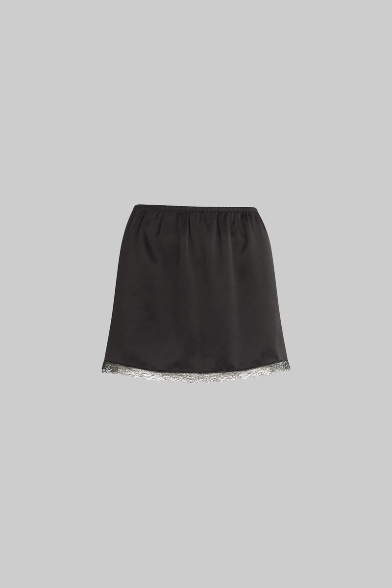 【THE BARNNET】 Lignes Lace Mini Skirt The Barnnet Lignes Lace Mini Skirt on Bunjang Global Site.