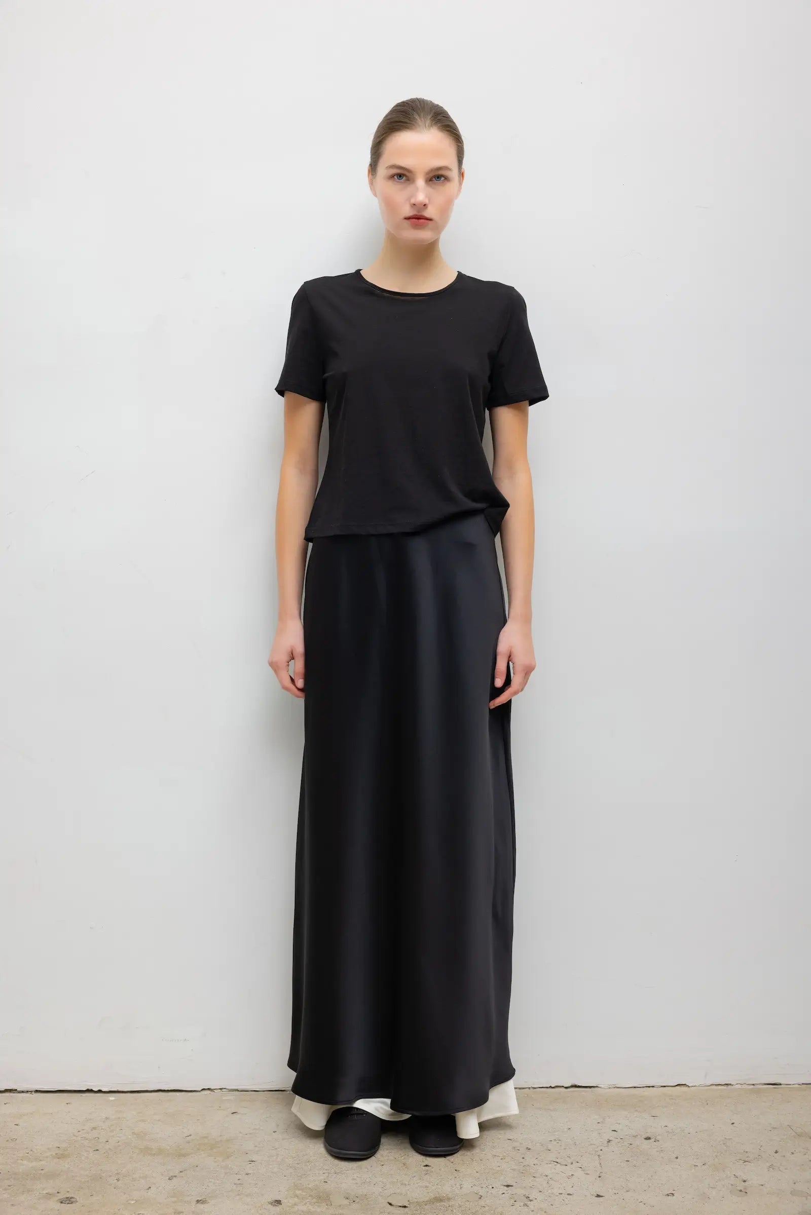 Barb Bias Ankle Skirt