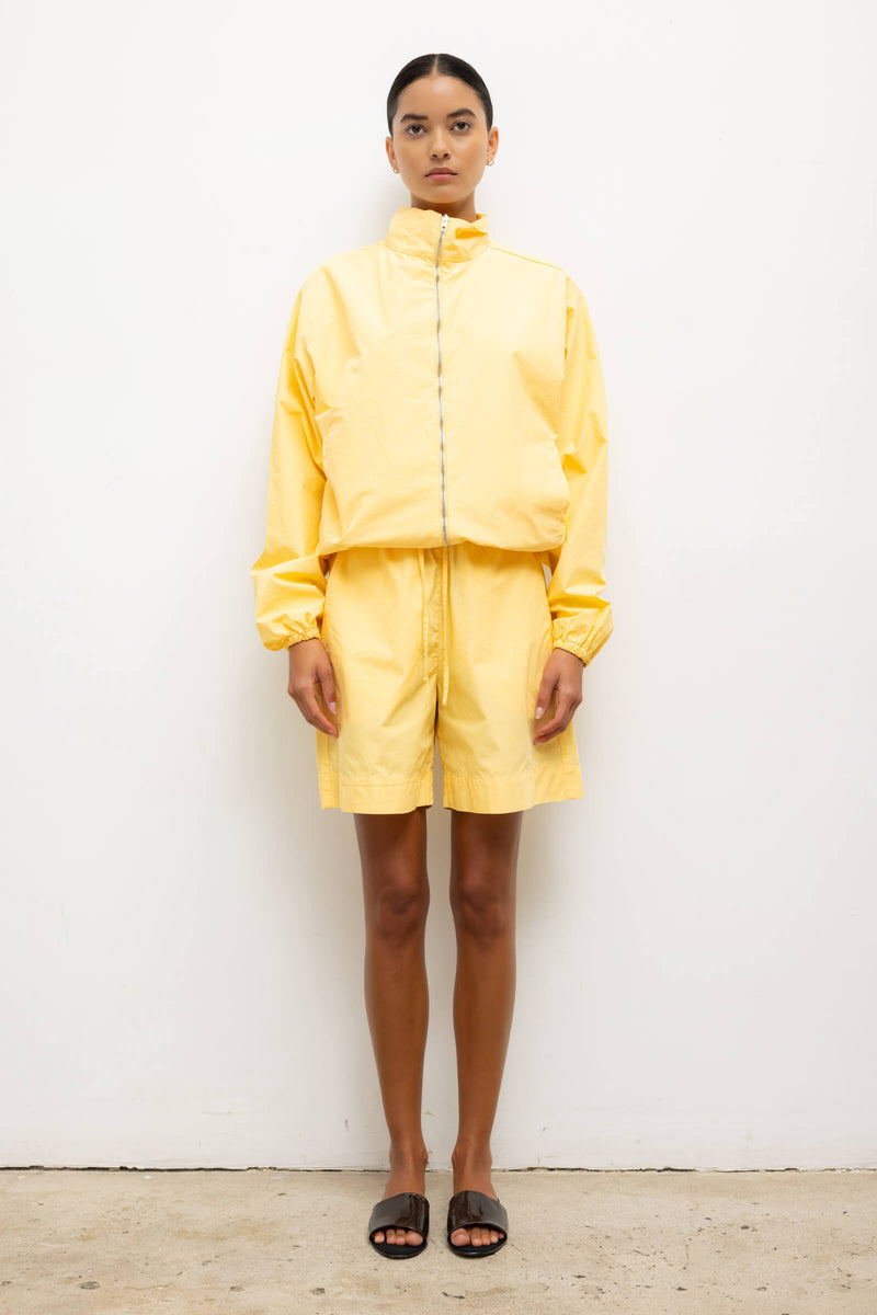 LESET Kyoto Windbreaker in Zest in Cotton