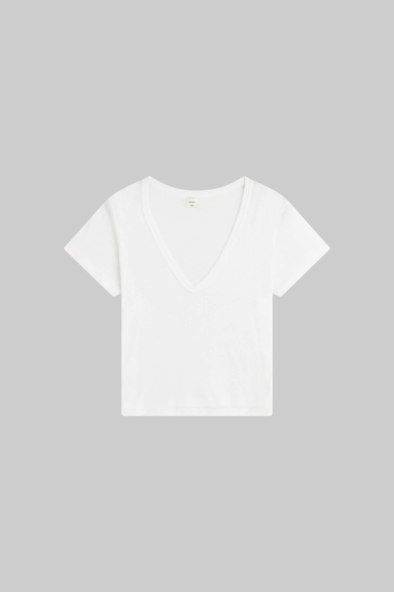 Laura V Neck Tee-2