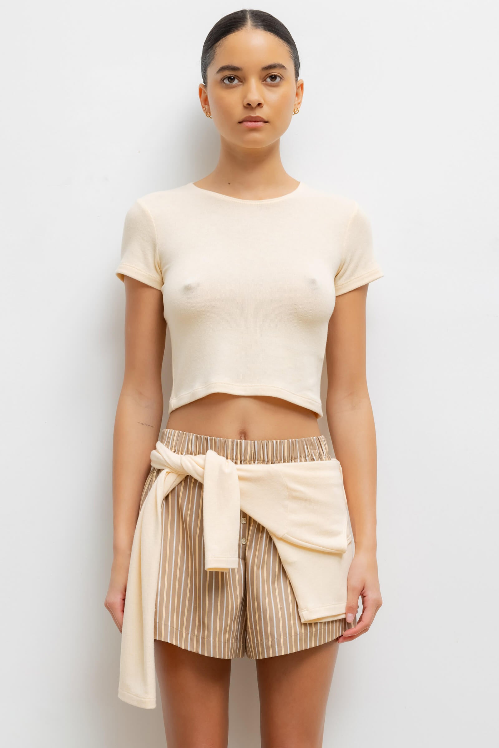 Lauren Crop Slim Fit Tee