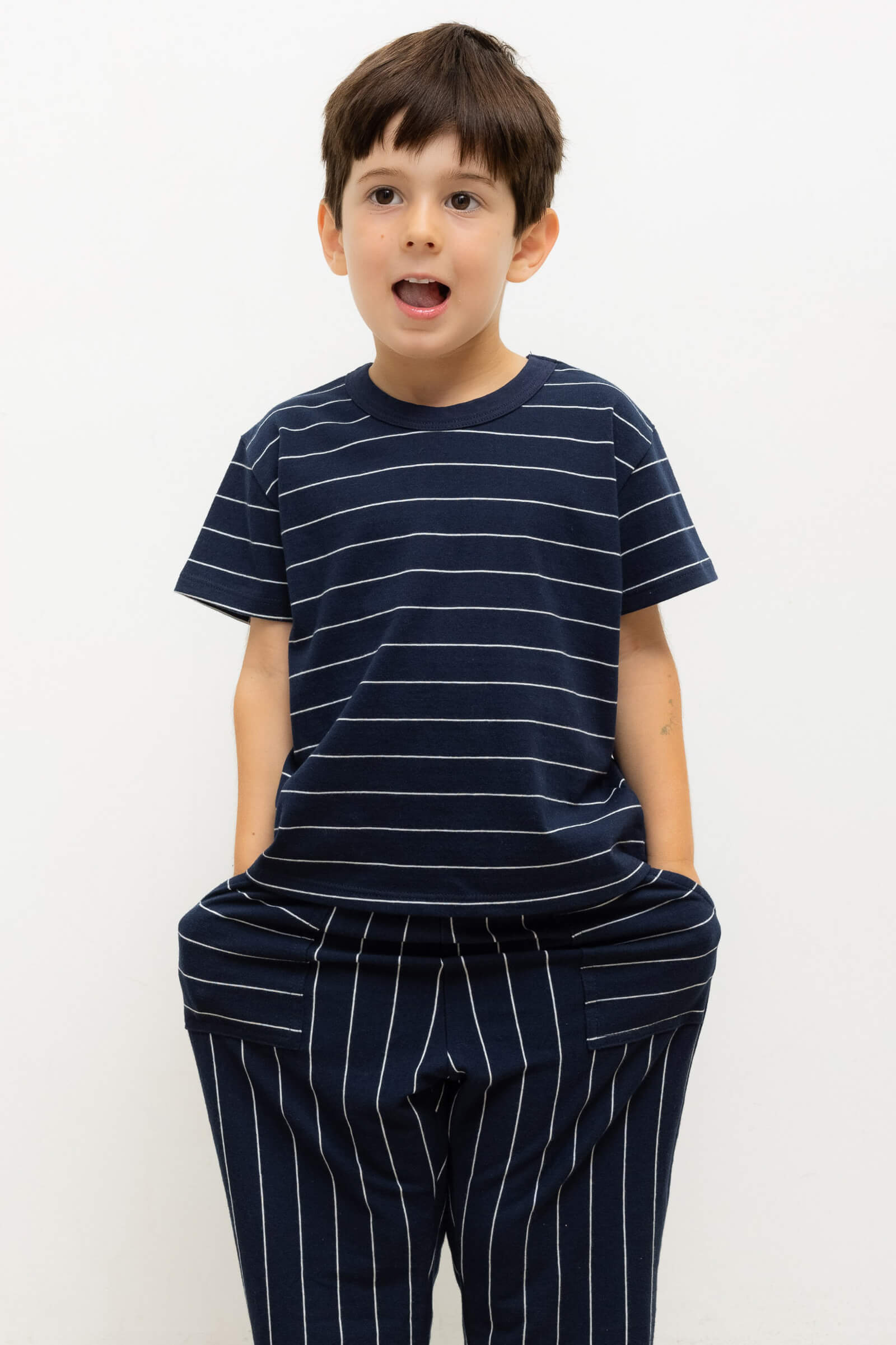 Bebe Margo Stripe Tee