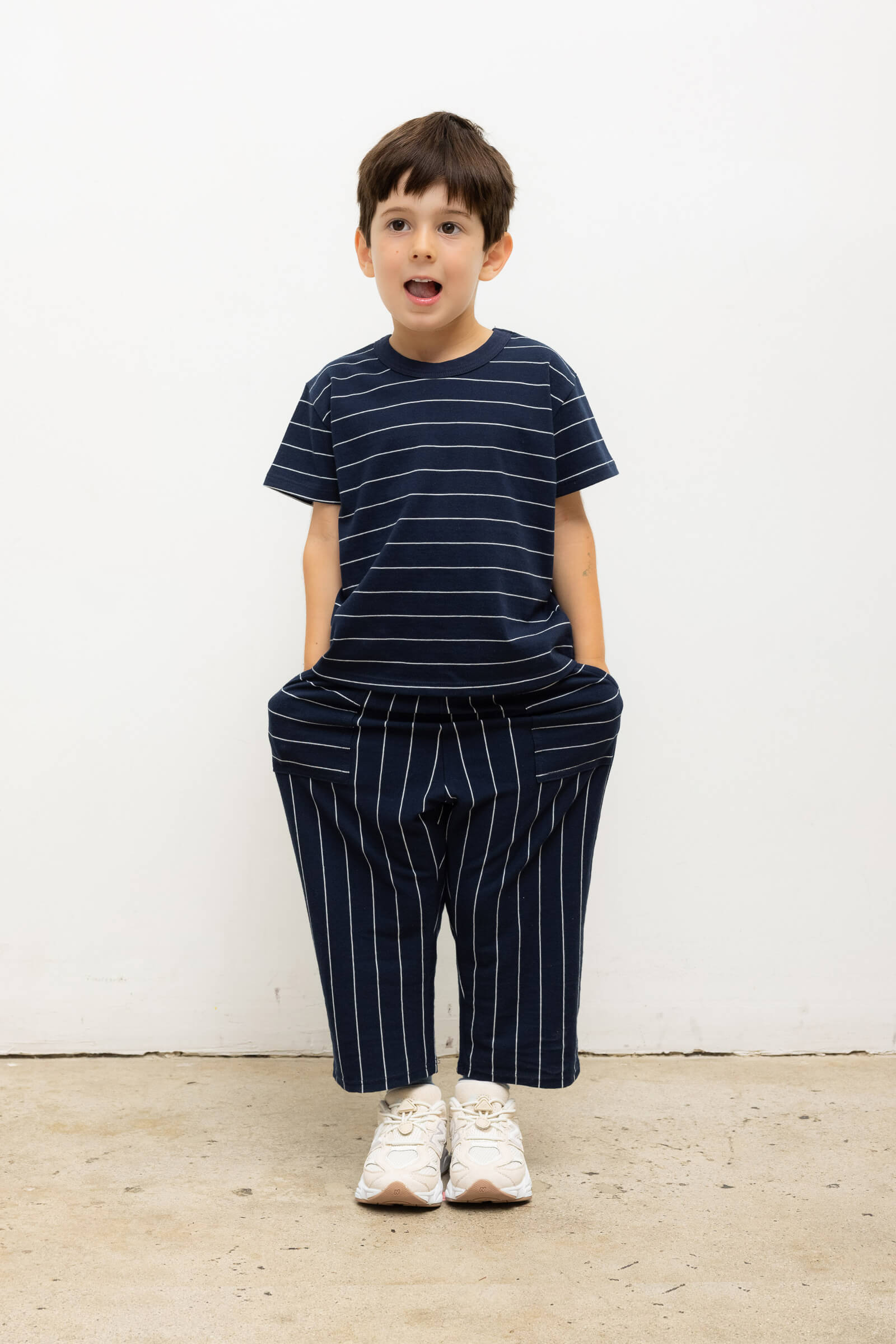 Bebe Margo Stripe Pocket Pant
