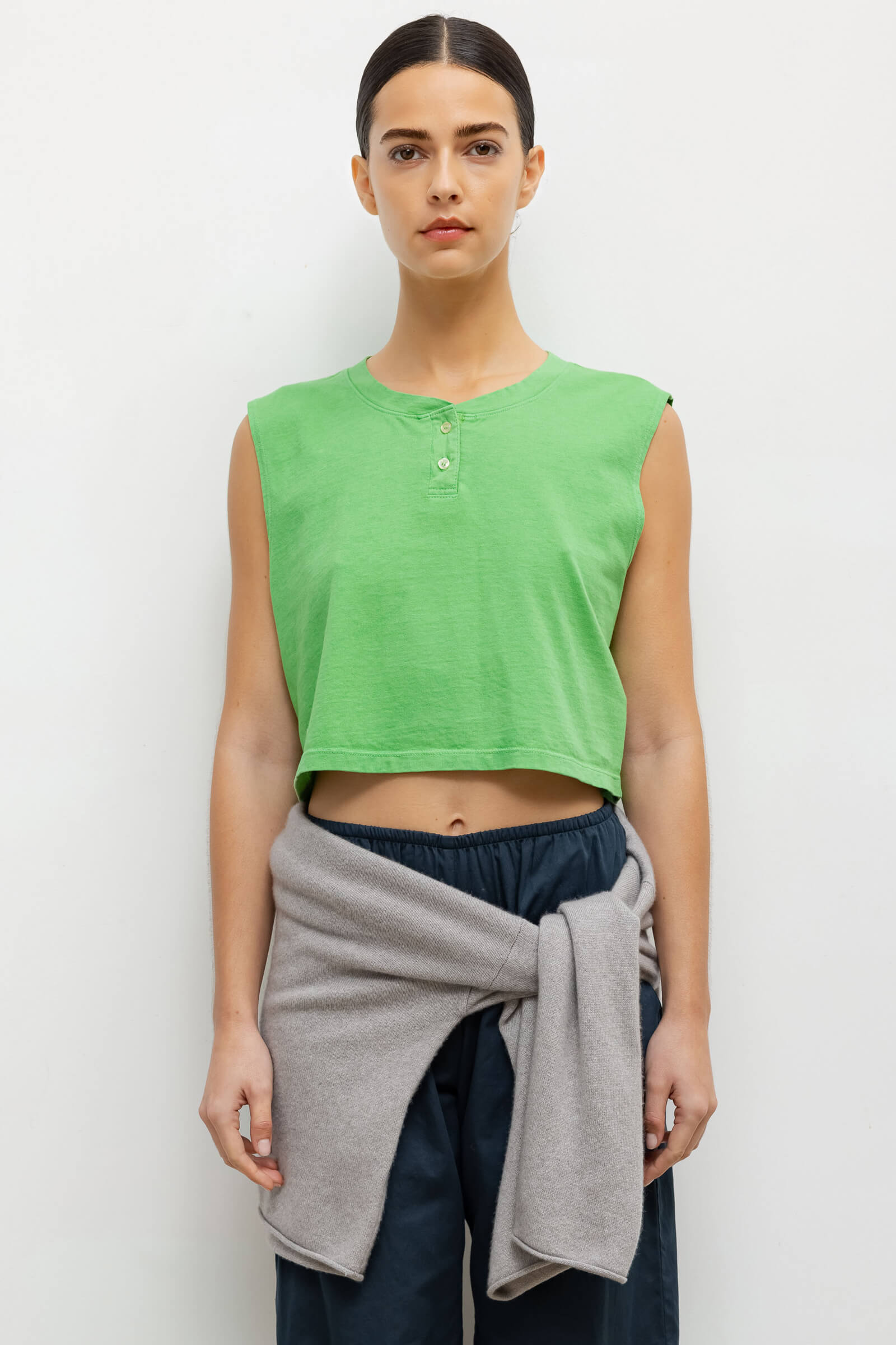 Margo Sleeveless Henley