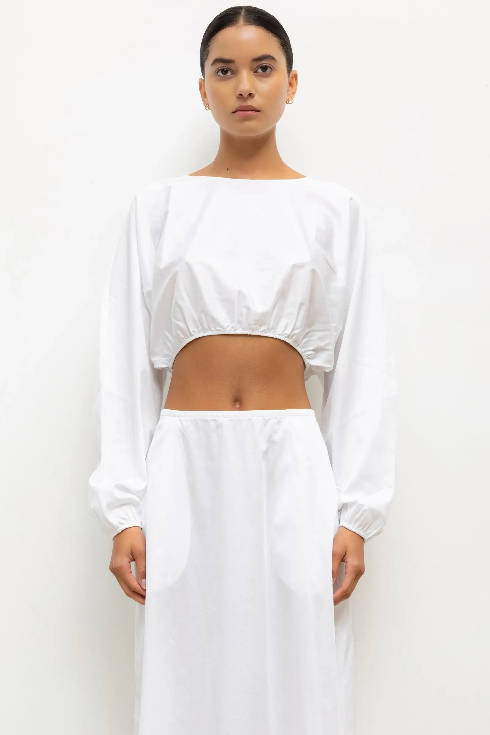 Yoko Long Sleeve Blouson Top