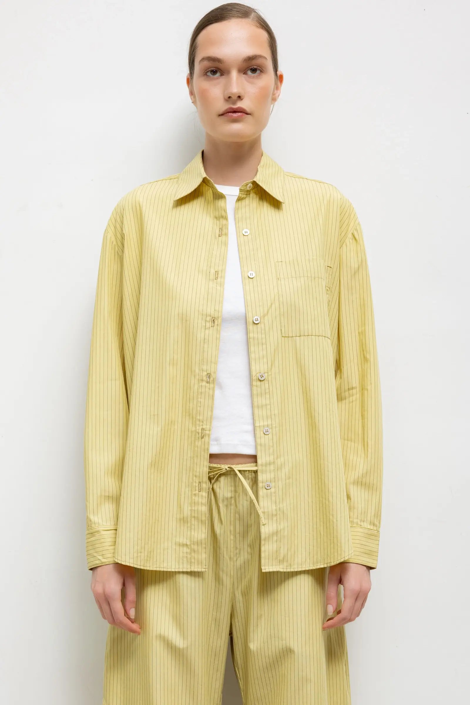 Pre-Order: Yoshi Stripe Classic Oversized Button Down