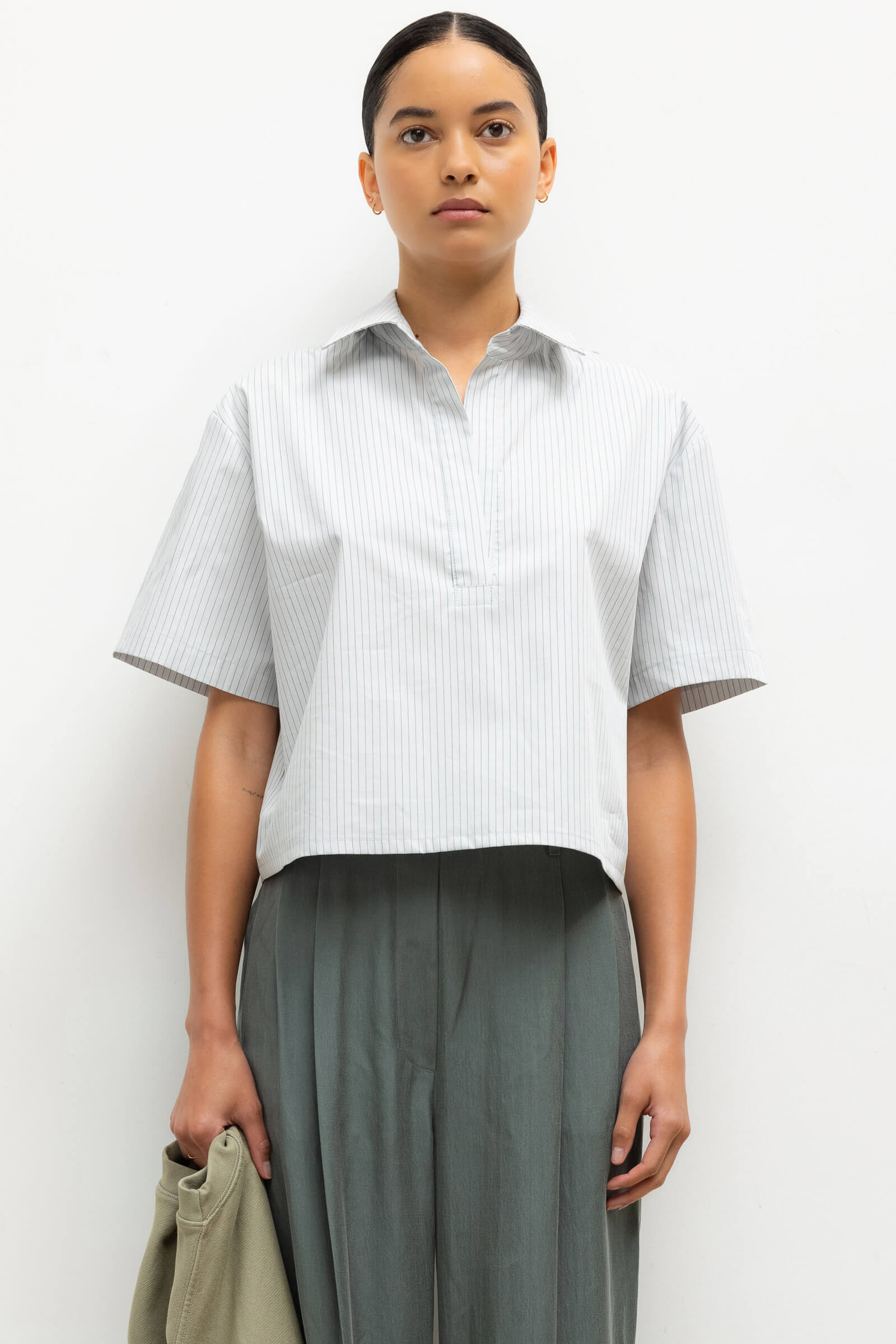 Yoshi Stripe Short Sleeve Polo