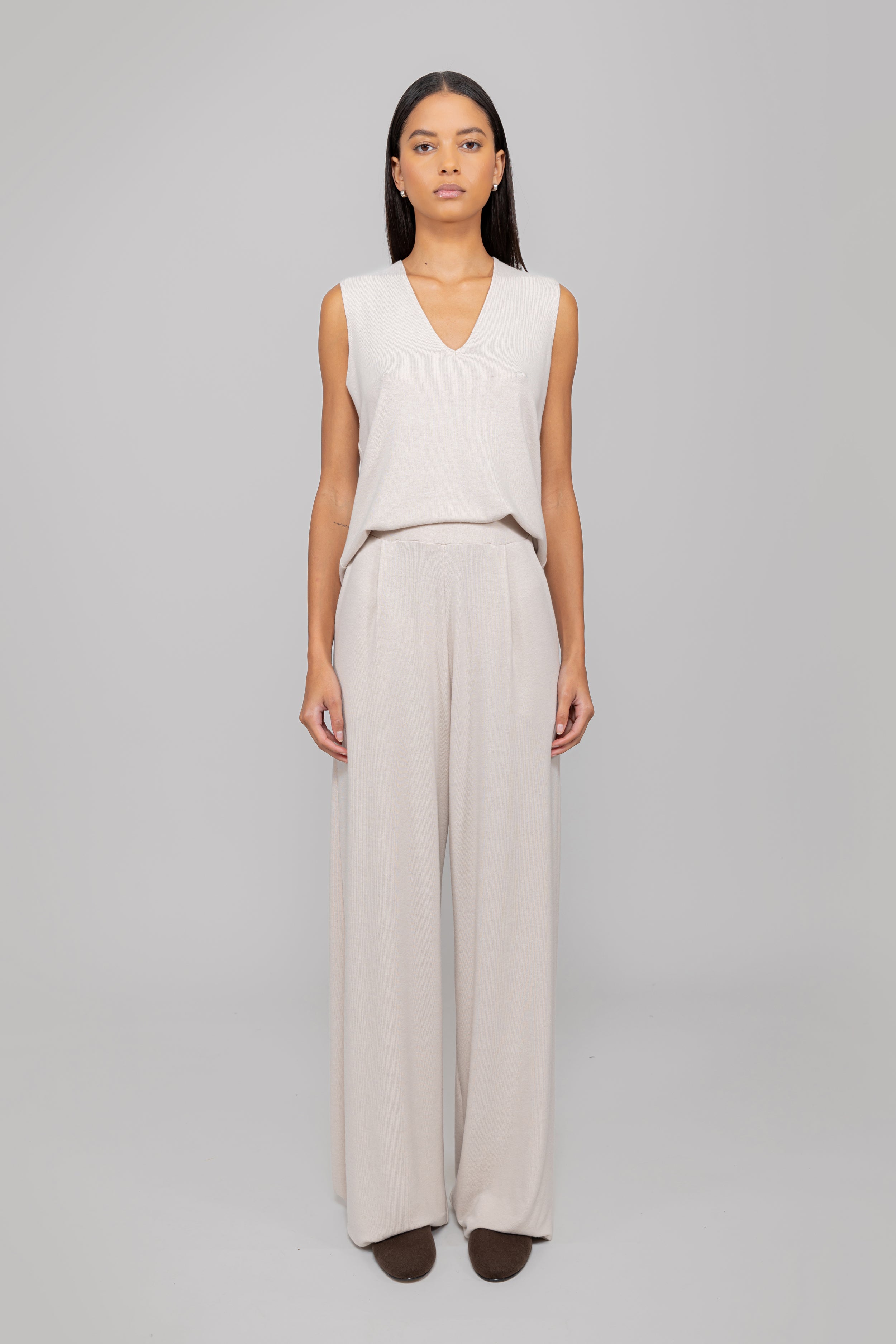 Lauren Pleated Pocket Pant