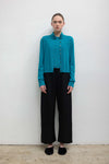 James Mock Neck Cardigan