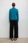 James Mock Neck Cardigan