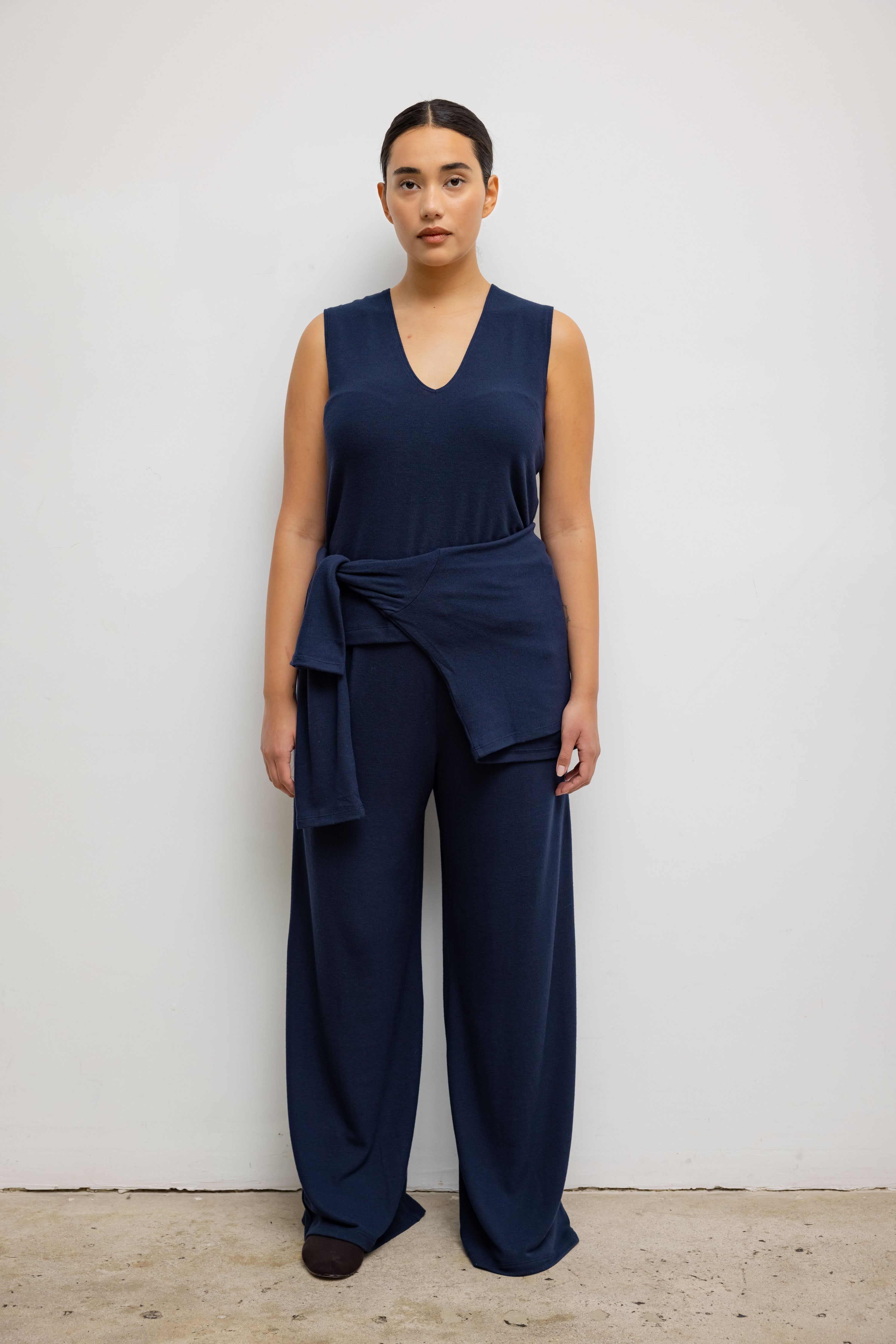 Lauren Pleated Pocket Pant