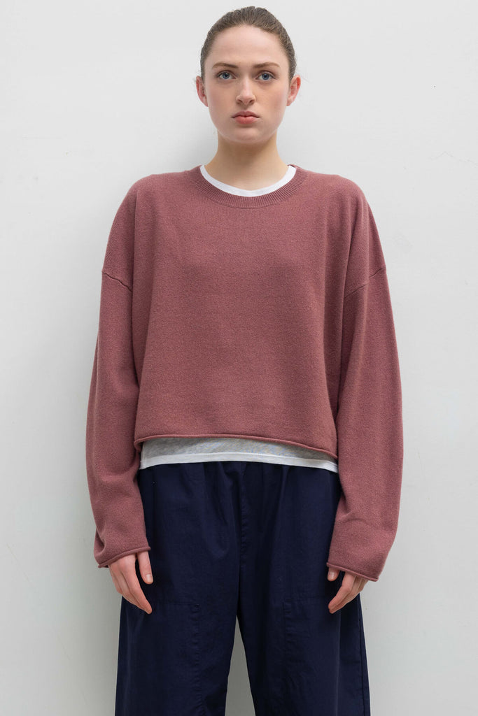 LESET Zoe Crew in Maud in Wool