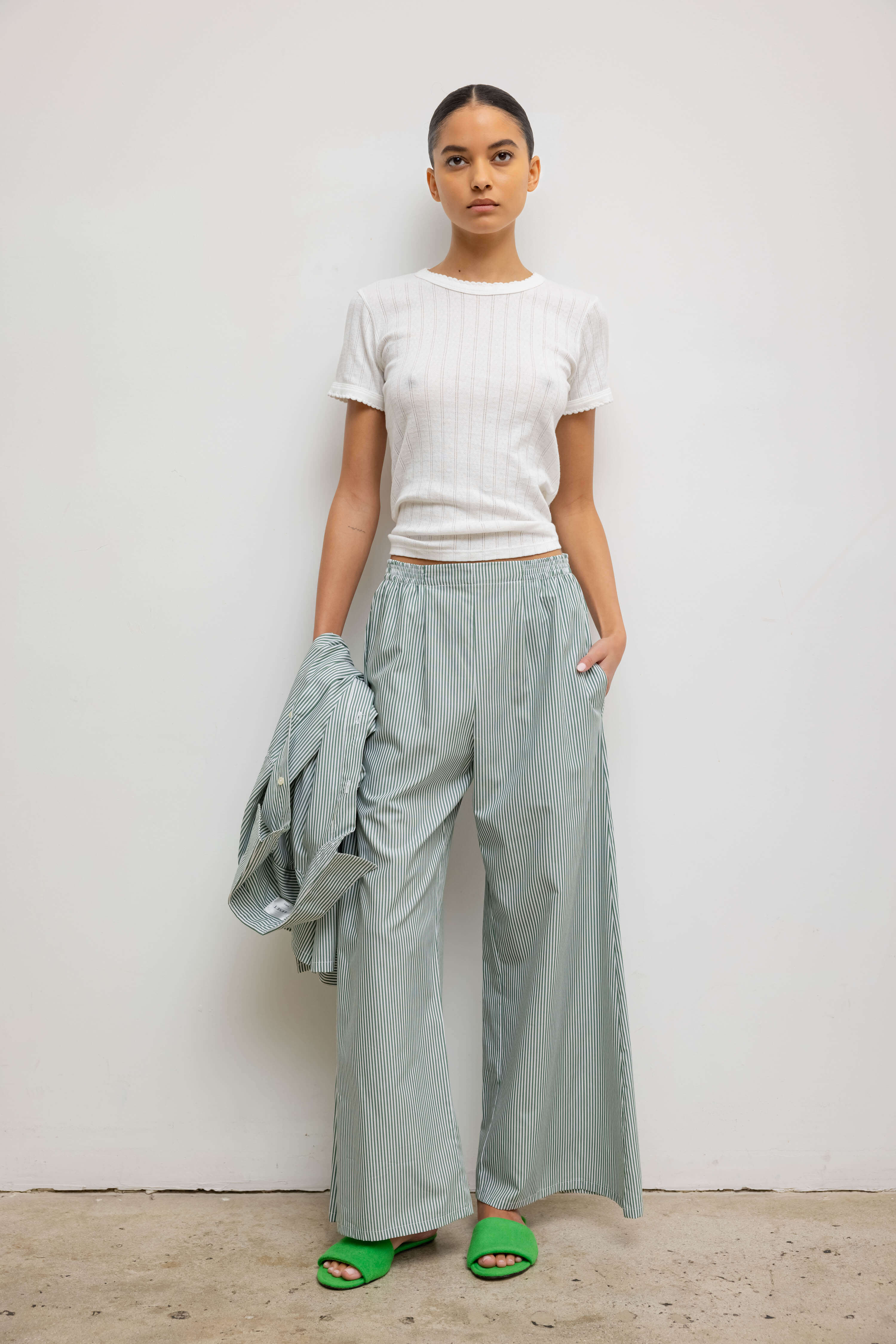 Yoshi Wide Leg Boxer Pant