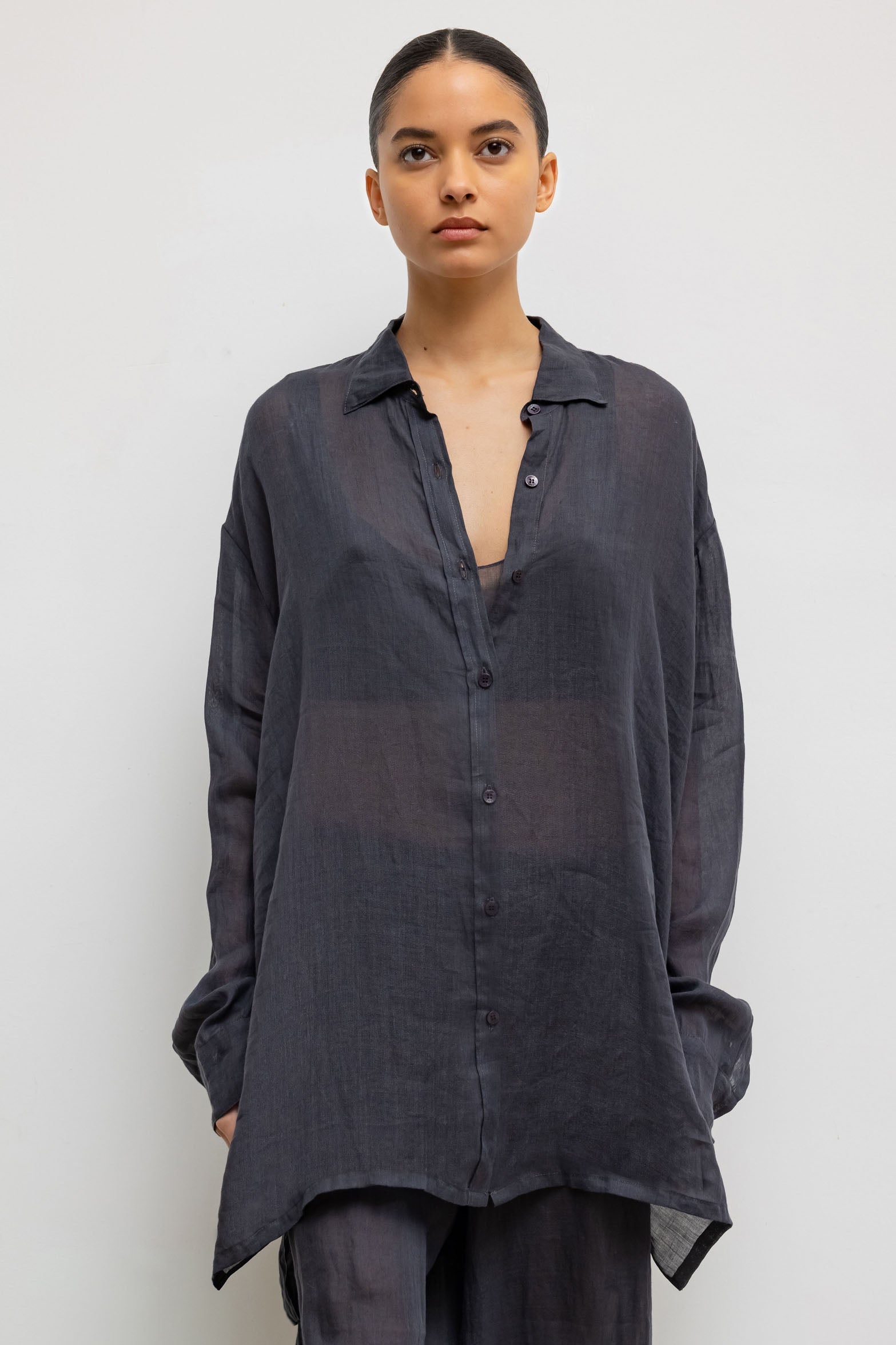 Niko Oversized Button Down