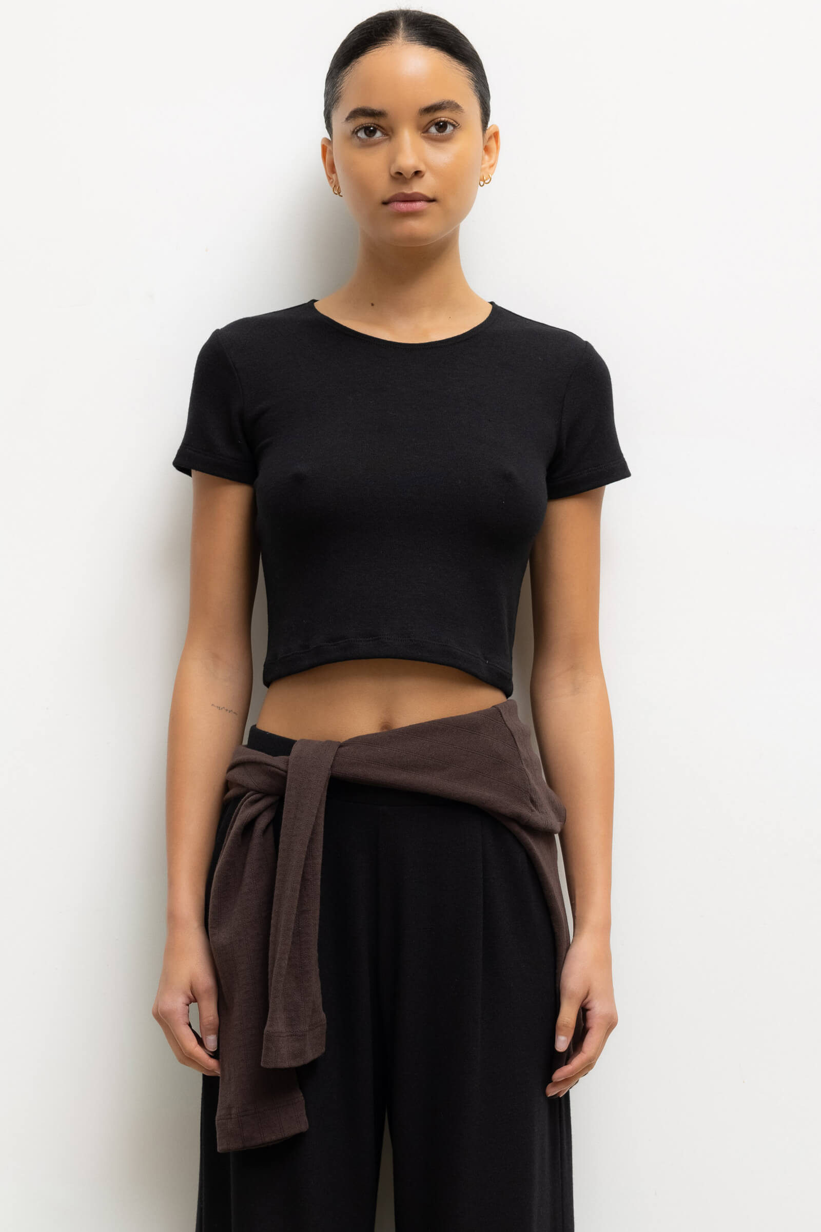 Lauren Crop Slim Fit Tee