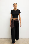 Lauren Crop Slim Fit Tee