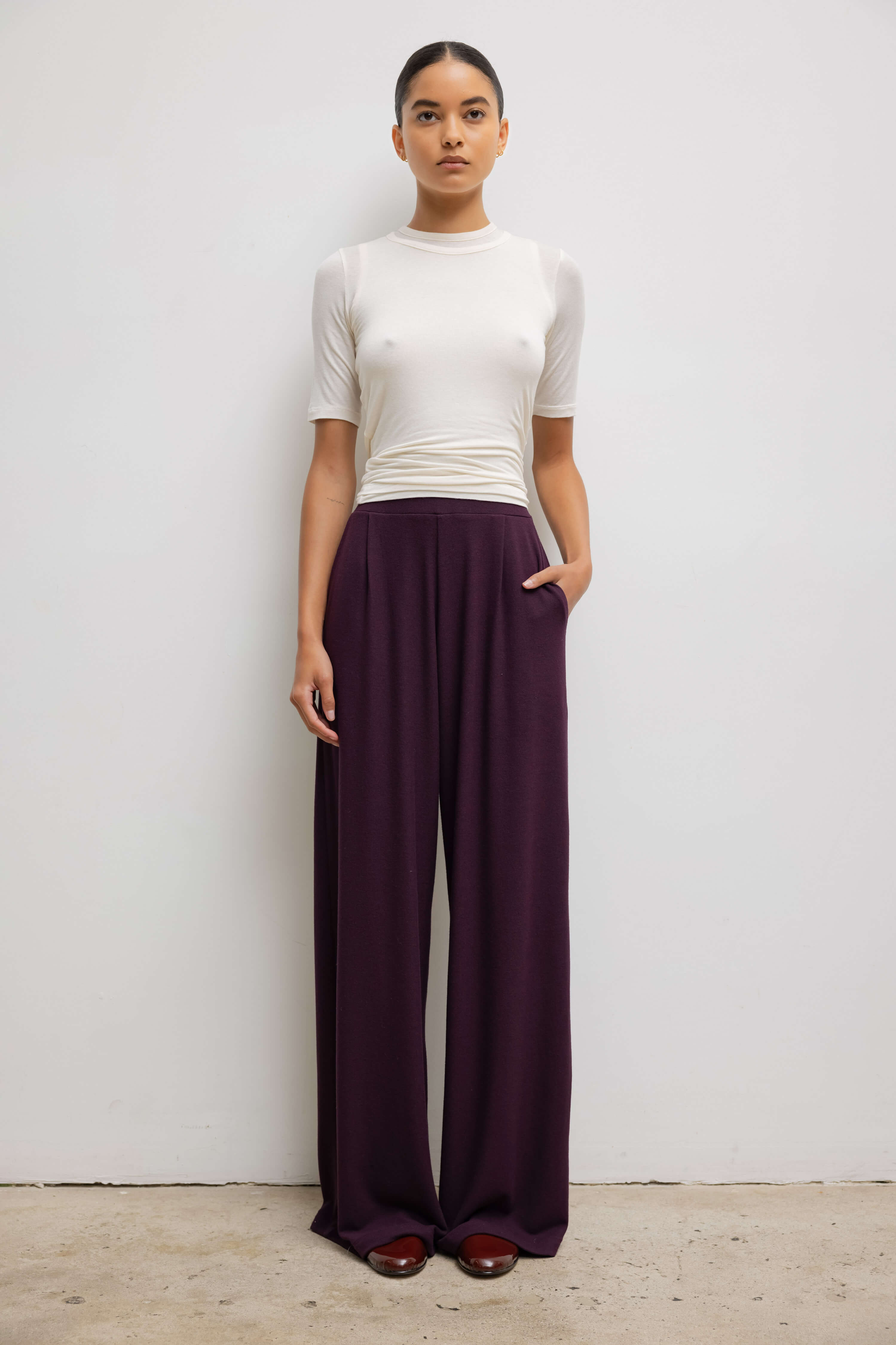 Lauren Pleated Pocket Pant