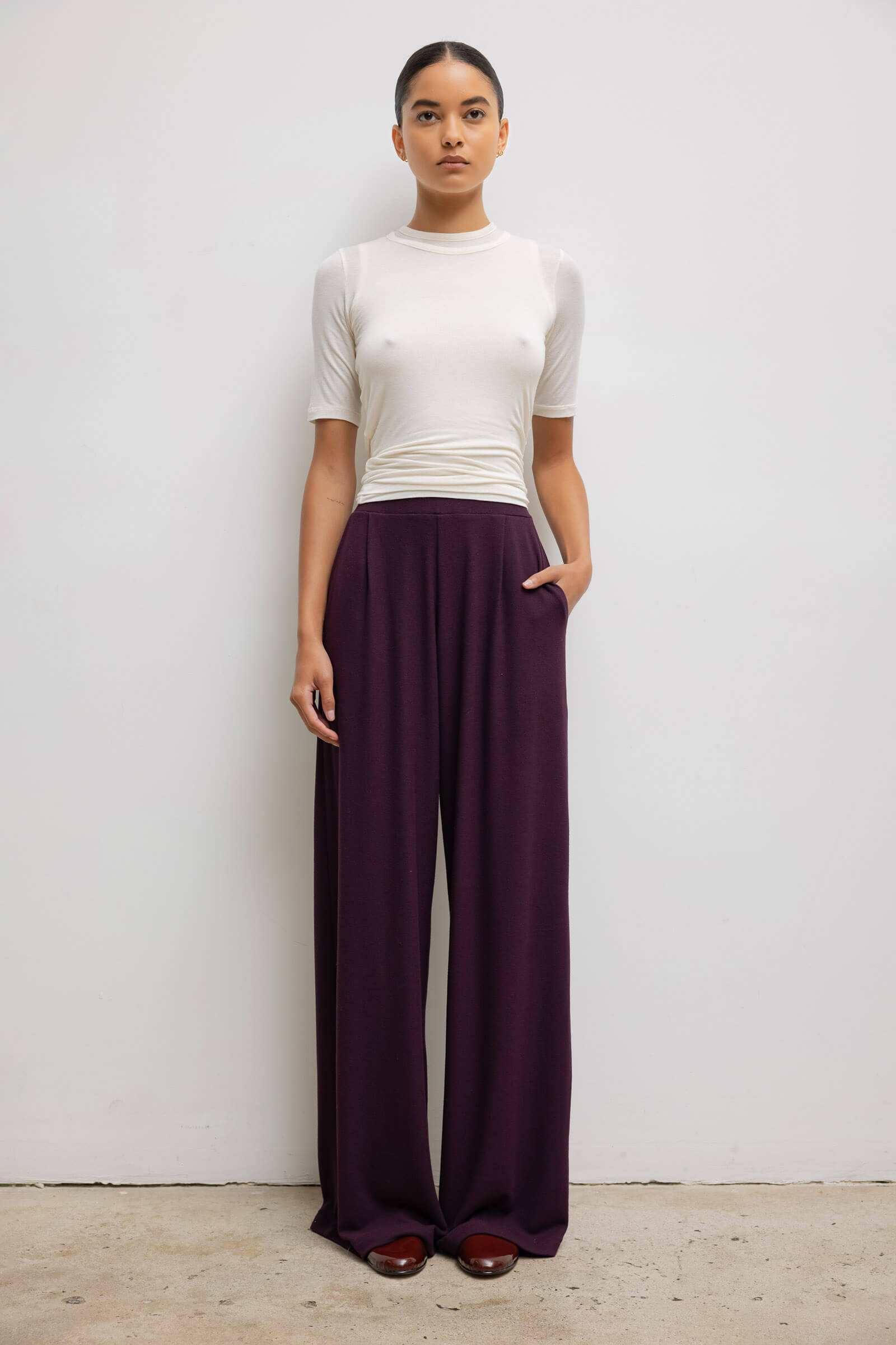 Lauren Pleated Pocket Pant