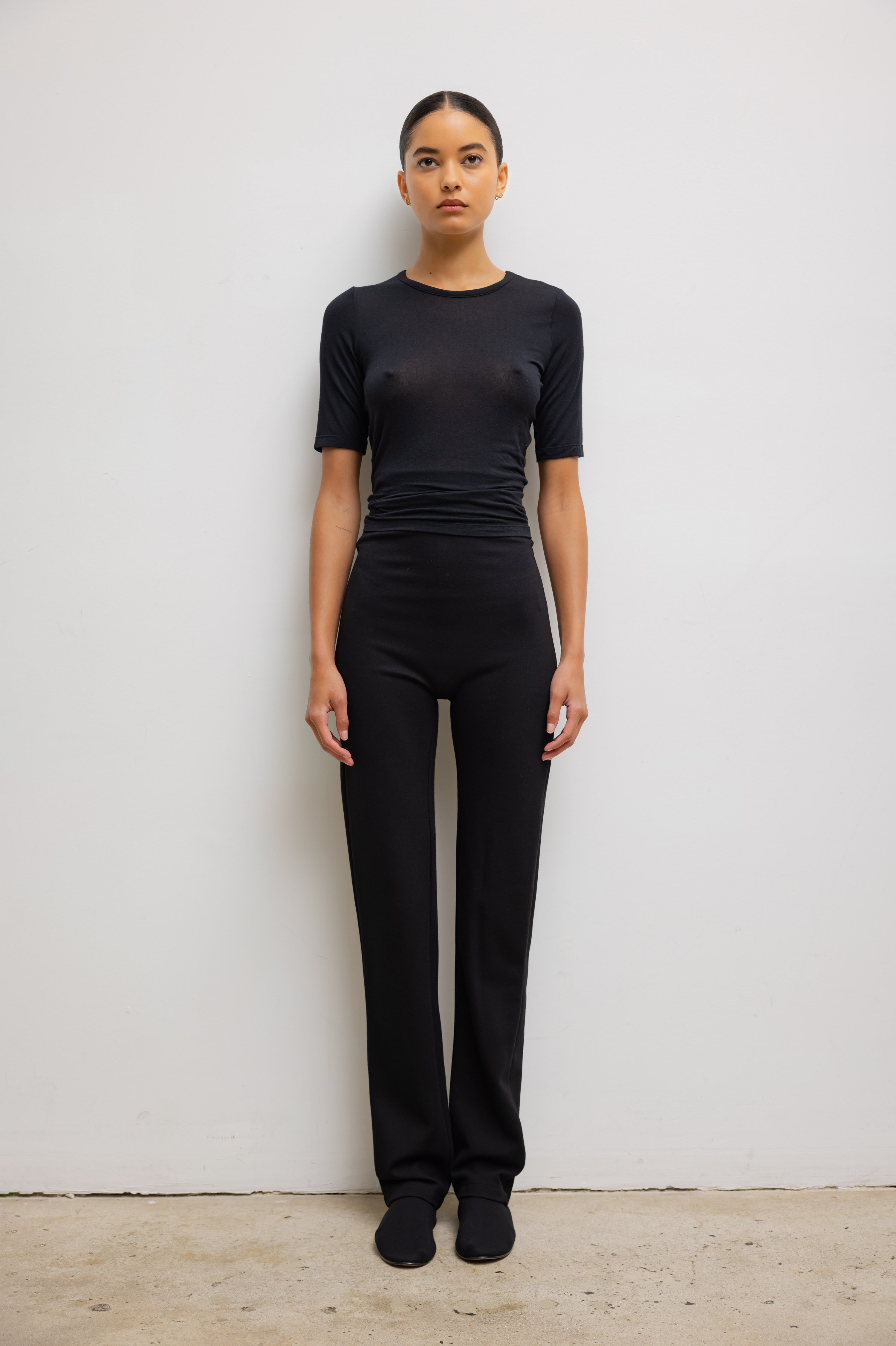 Rio High Waist Straight Pant II