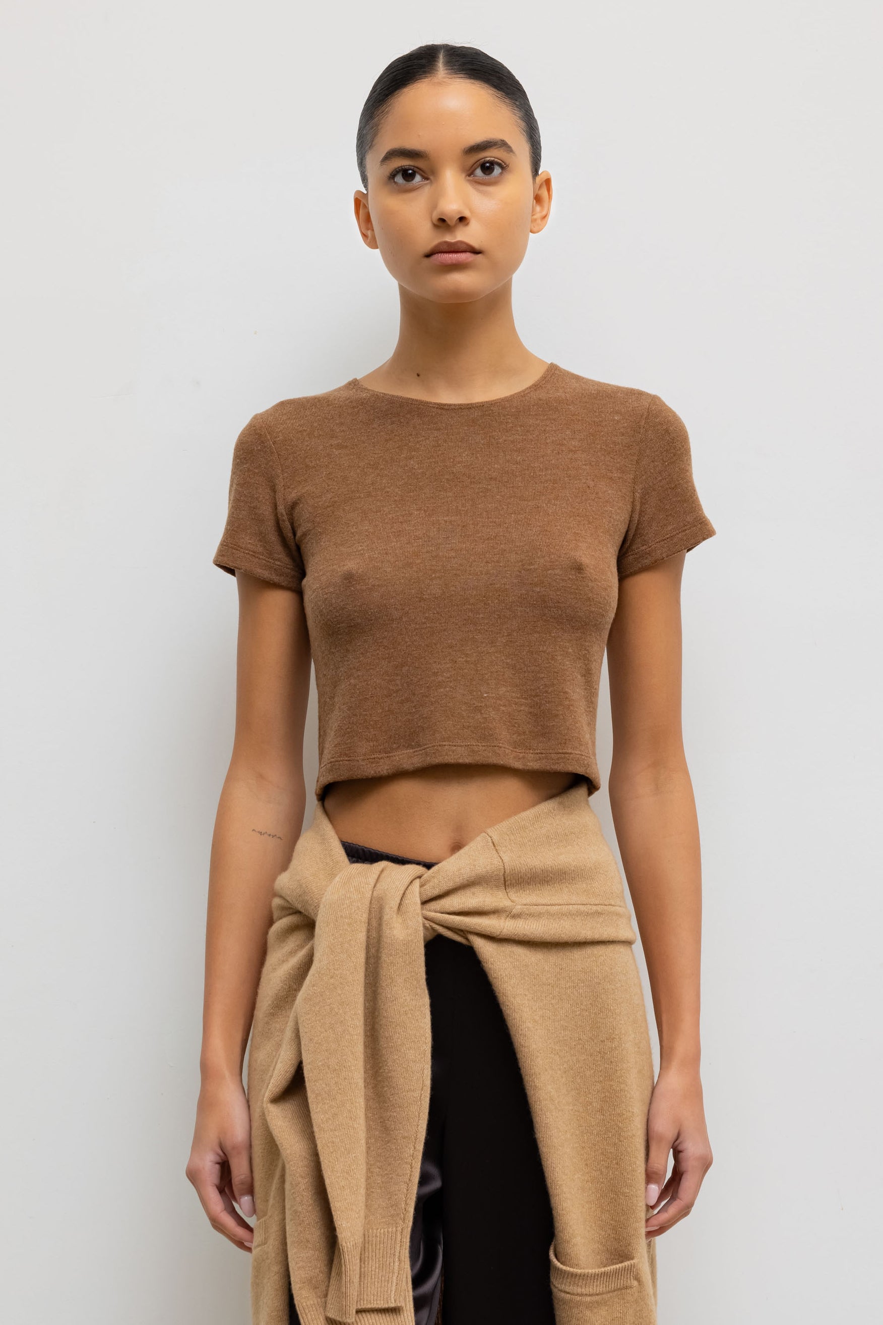 Lauren Crop Slim Fit Tee