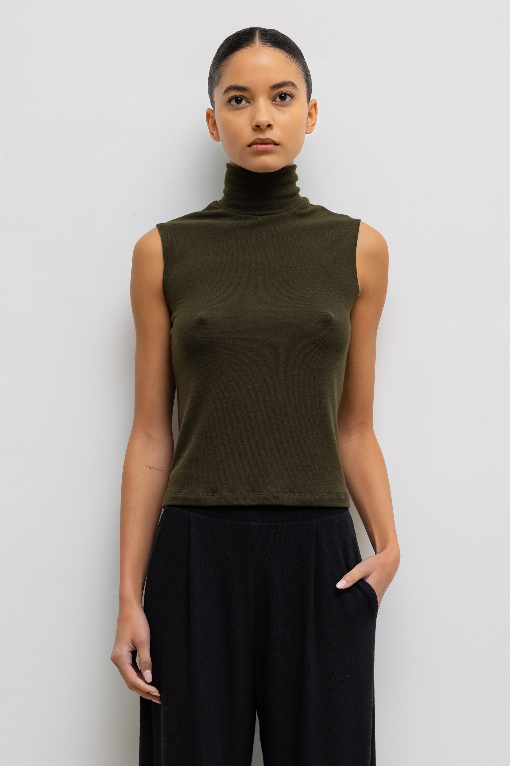 Lauren Sleeveless Turtleneck