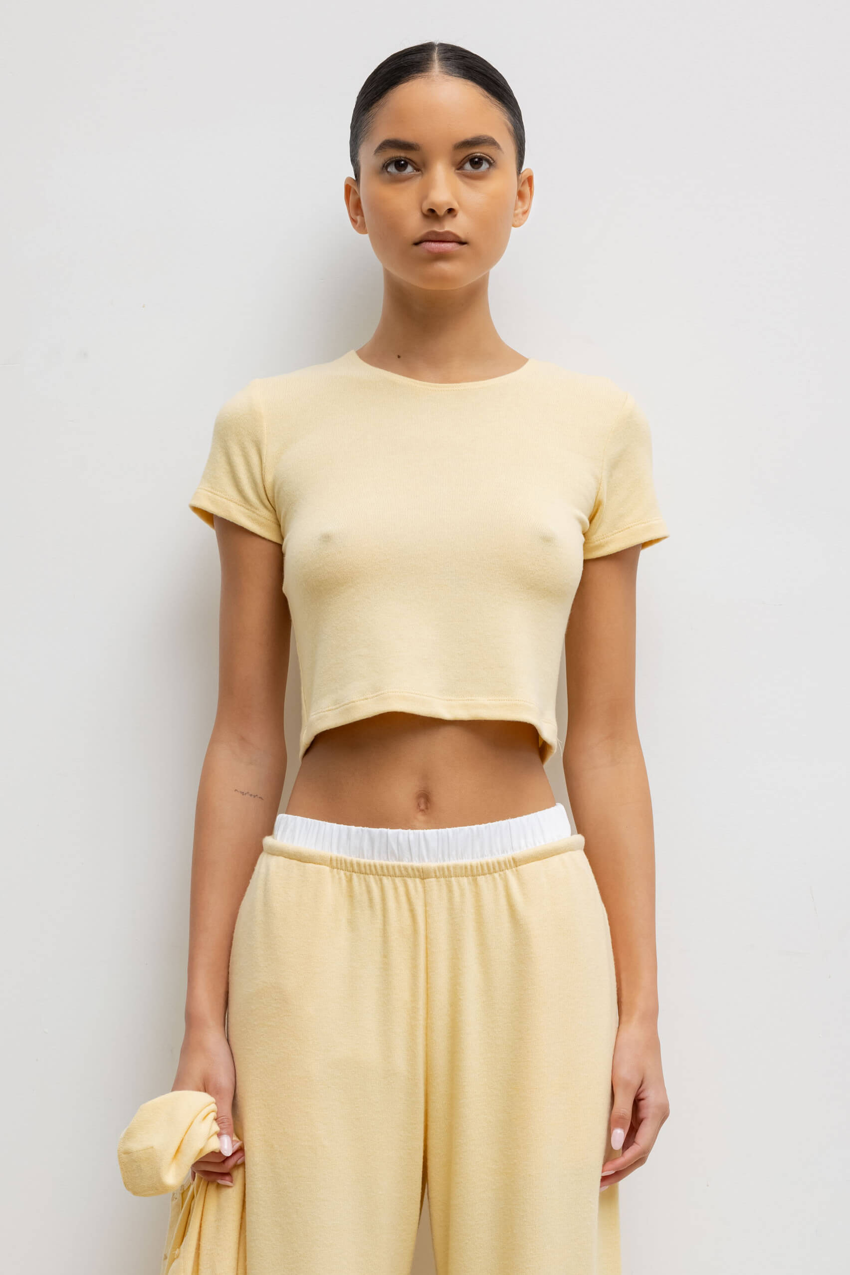 Lauren Crop Slim Fit Tee