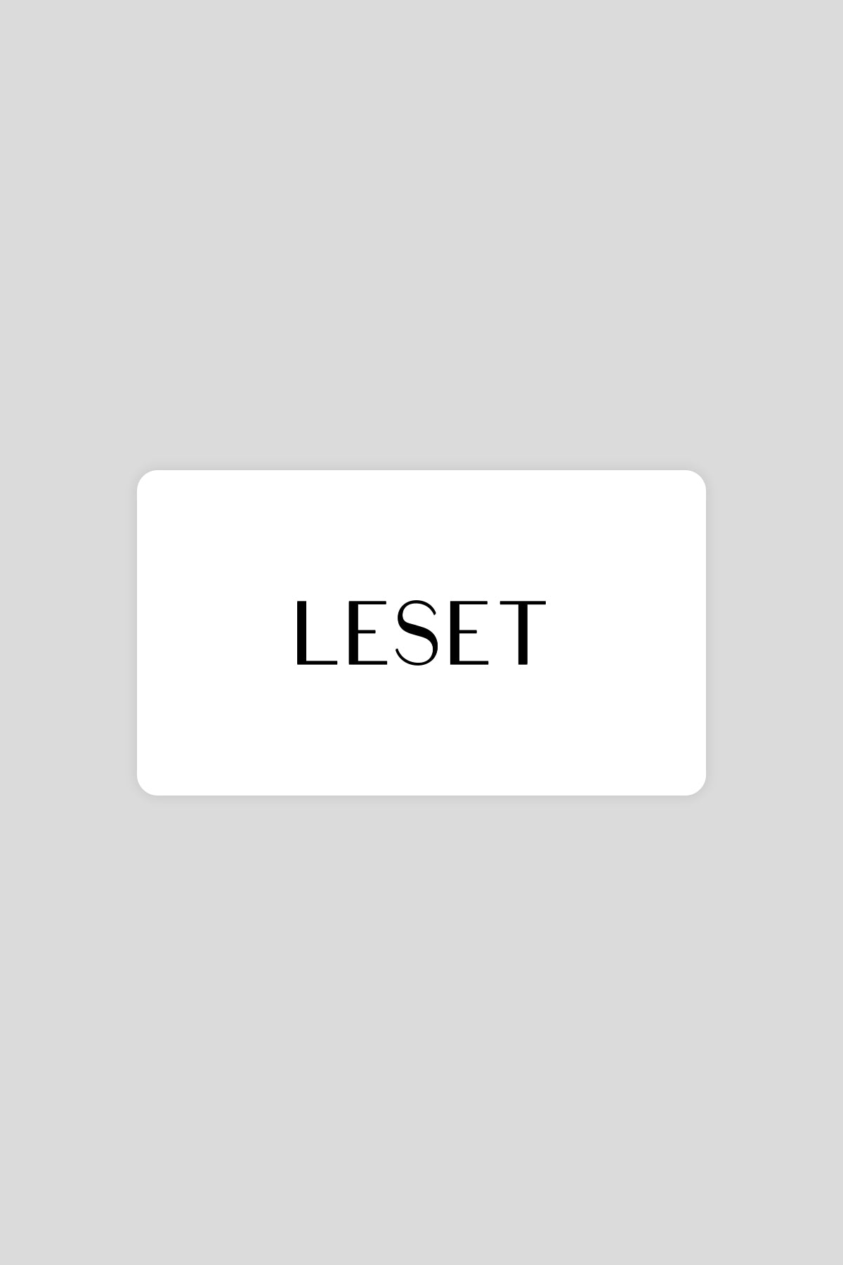 LESET Digital Gift Card