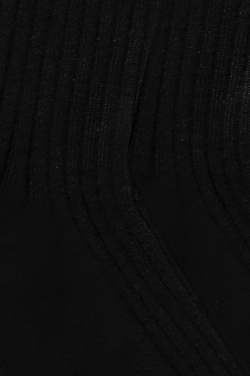 James Rib Socks - Black - Image 3