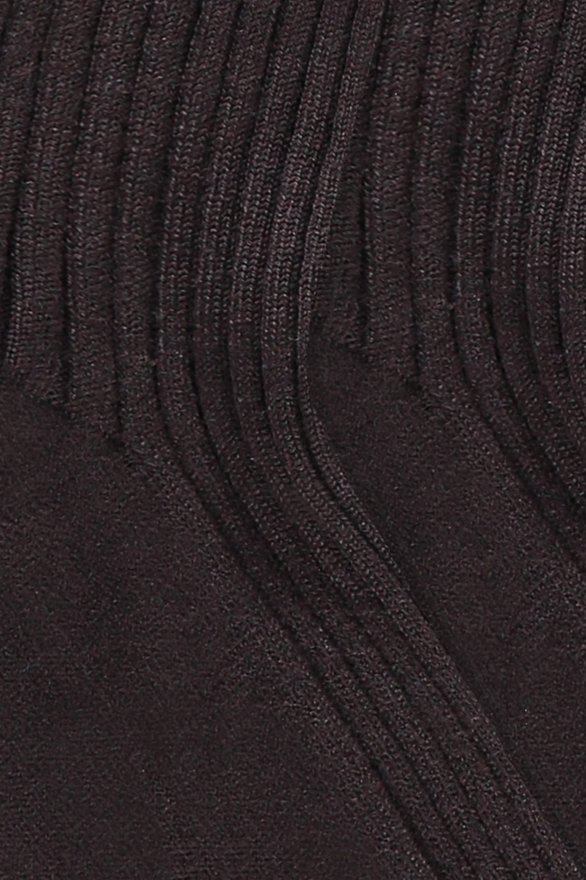 James Rib Socks - Chocolate - Image 5