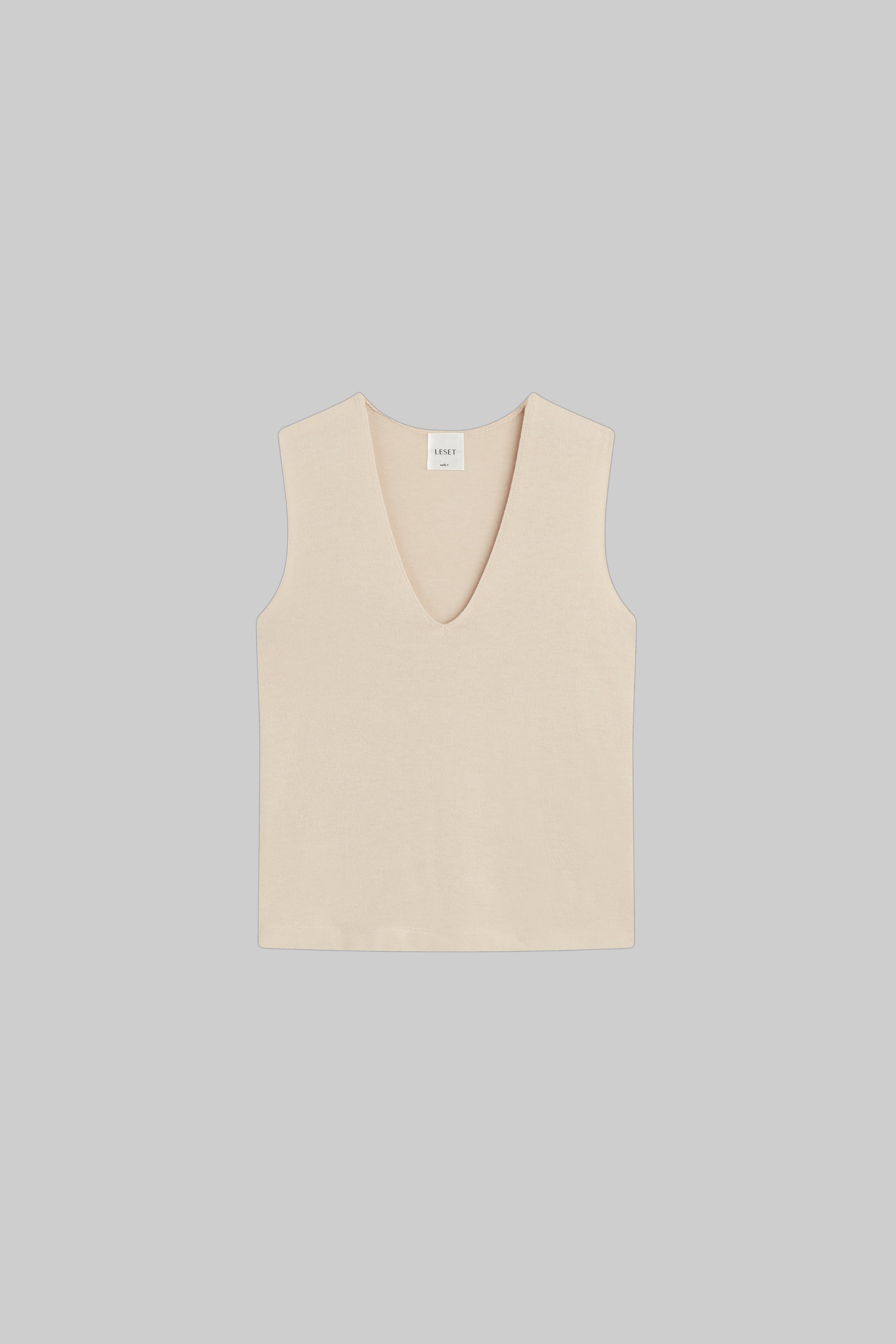 Lauren V Neck Vest-2