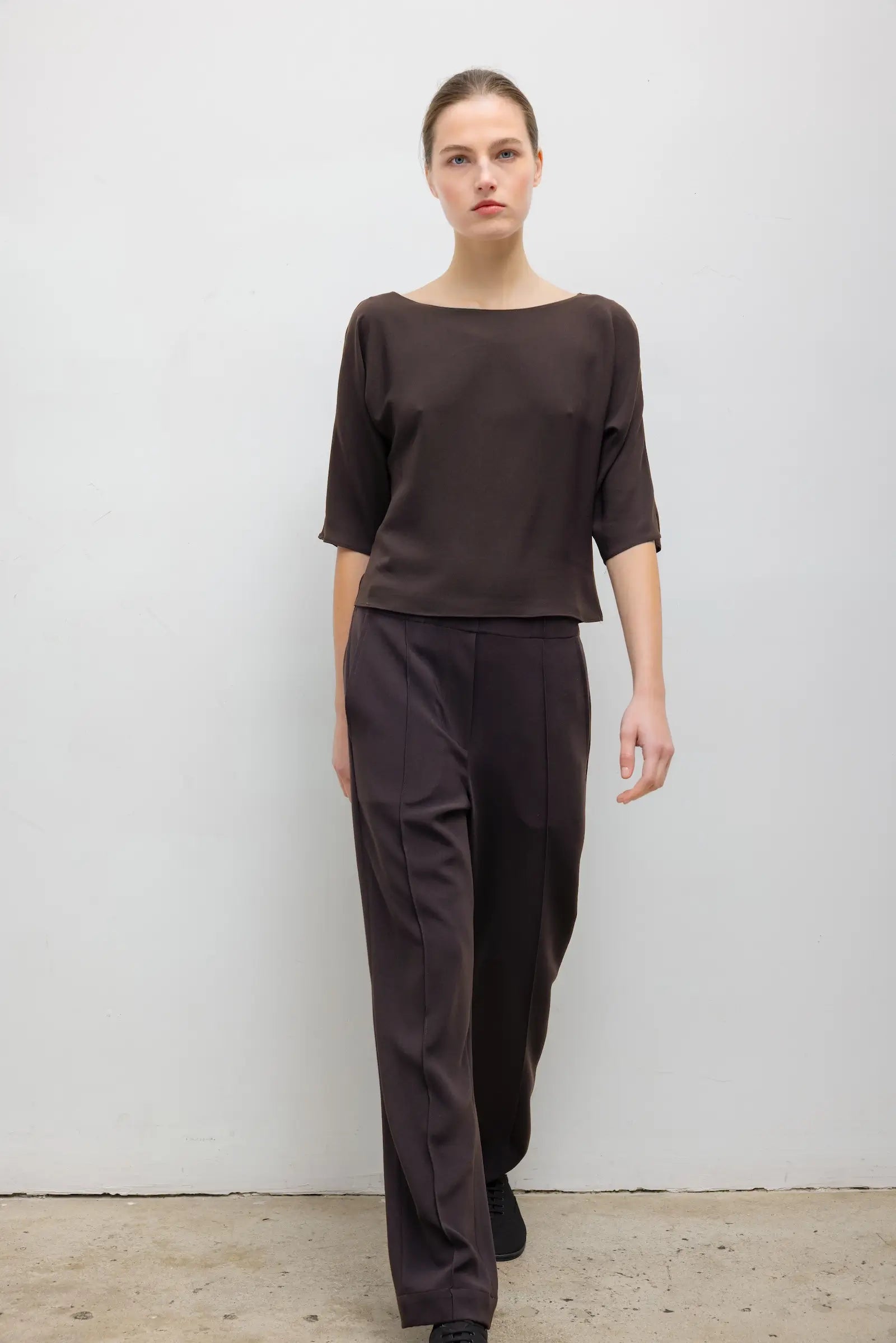 Pre-Order: Ari Short Sleeve Dolman Top