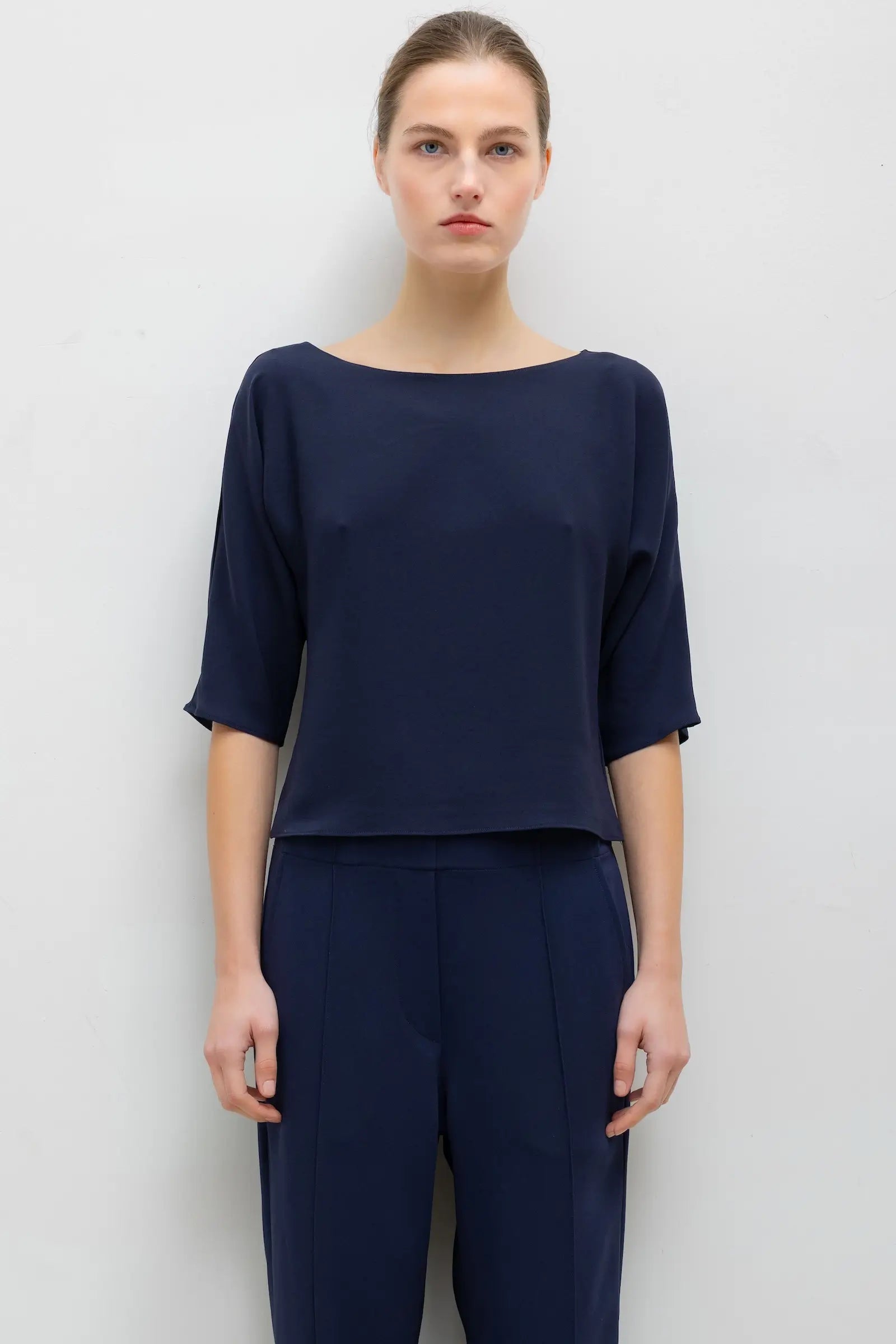 Ari Short Sleeve Dolman Top