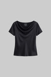 Pre-Order: Barb Draped Neck Cap Sleeve