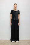 Pre-Order: Barb Draped Neck Cap Sleeve