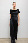Pre-Order: Barb Draped Neck Cap Sleeve