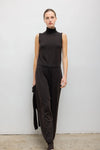 James Sleeveless Turtleneck