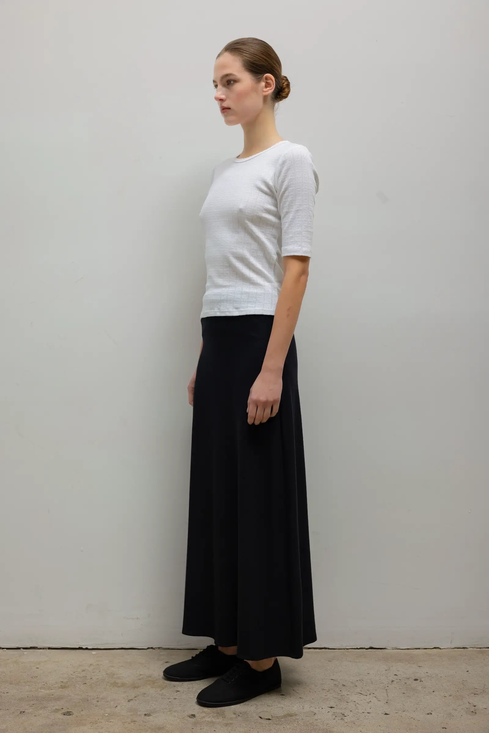 Lauren High Waist Midi Skirt