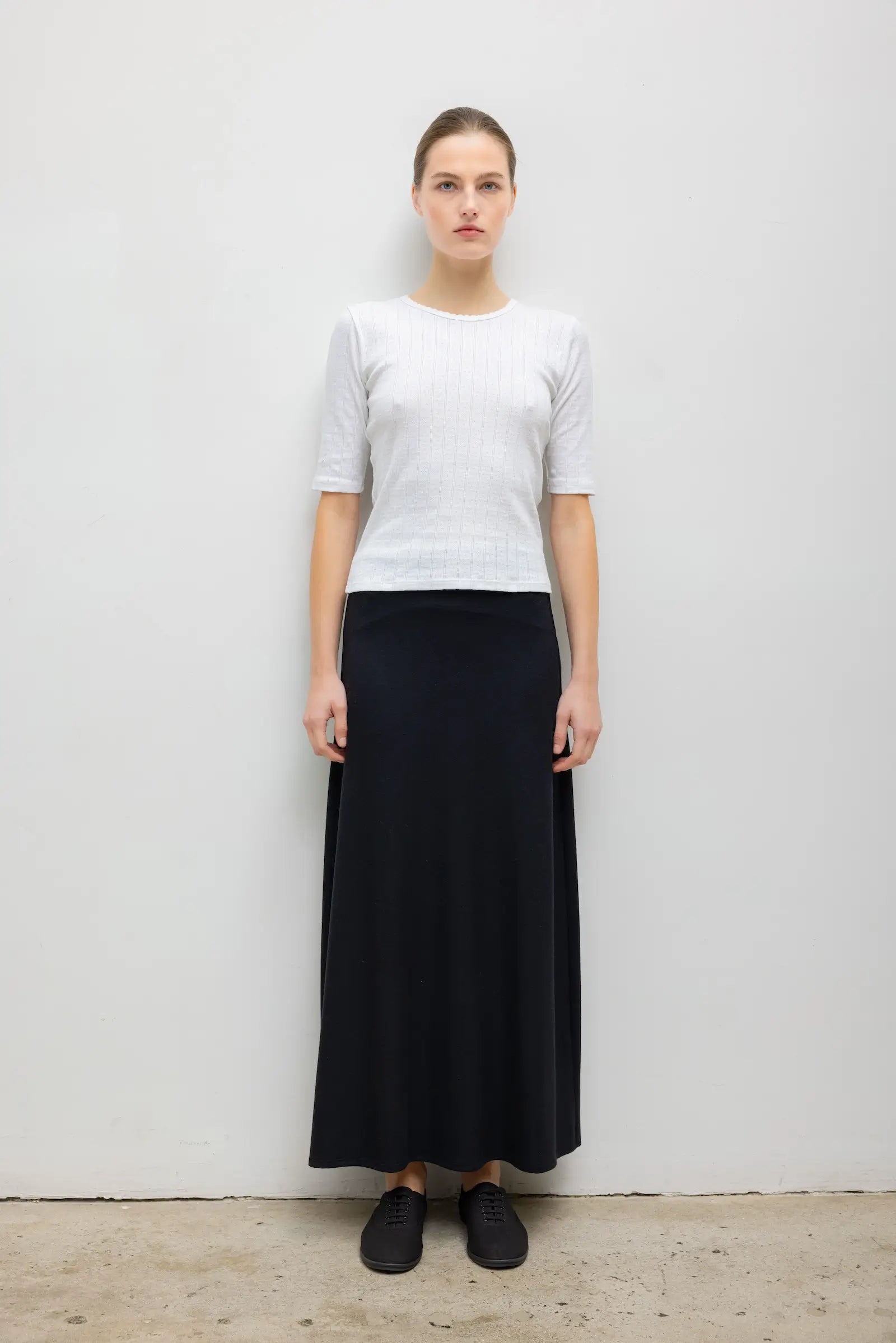Lauren High Waist Midi Skirt