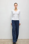 Nando Slim Long Sleeve V Neck