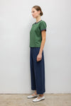Pointelle Crop Wide Leg Pant