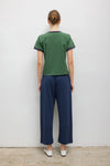Pointelle Crop Wide Leg Pant