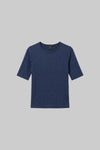 Pre-Order: Pointelle Mid Sleeve Slim Fit Tee
