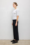 Pointelle Mid Sleeve Slim Fit Tee