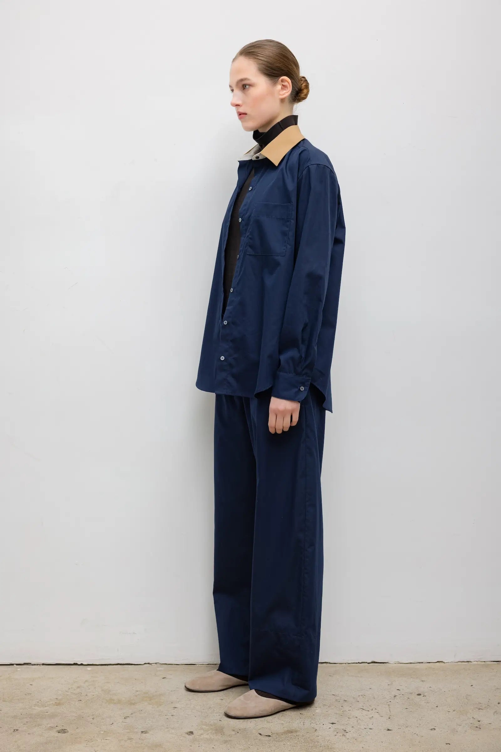 Pre-Order: Yoshi Contrast Classic Button Down