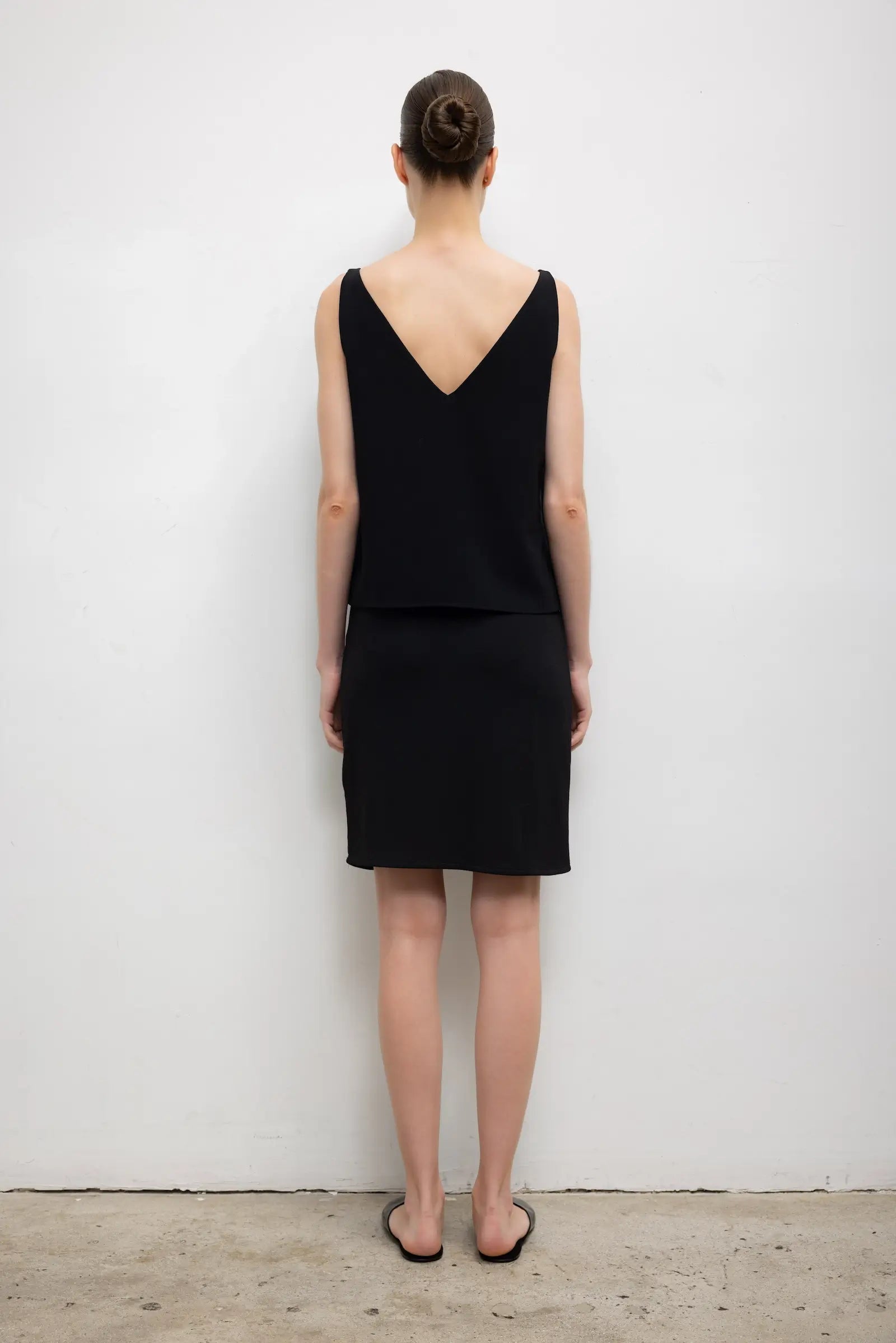 Pre-Order: Arielle Embroidered V Neck Tank