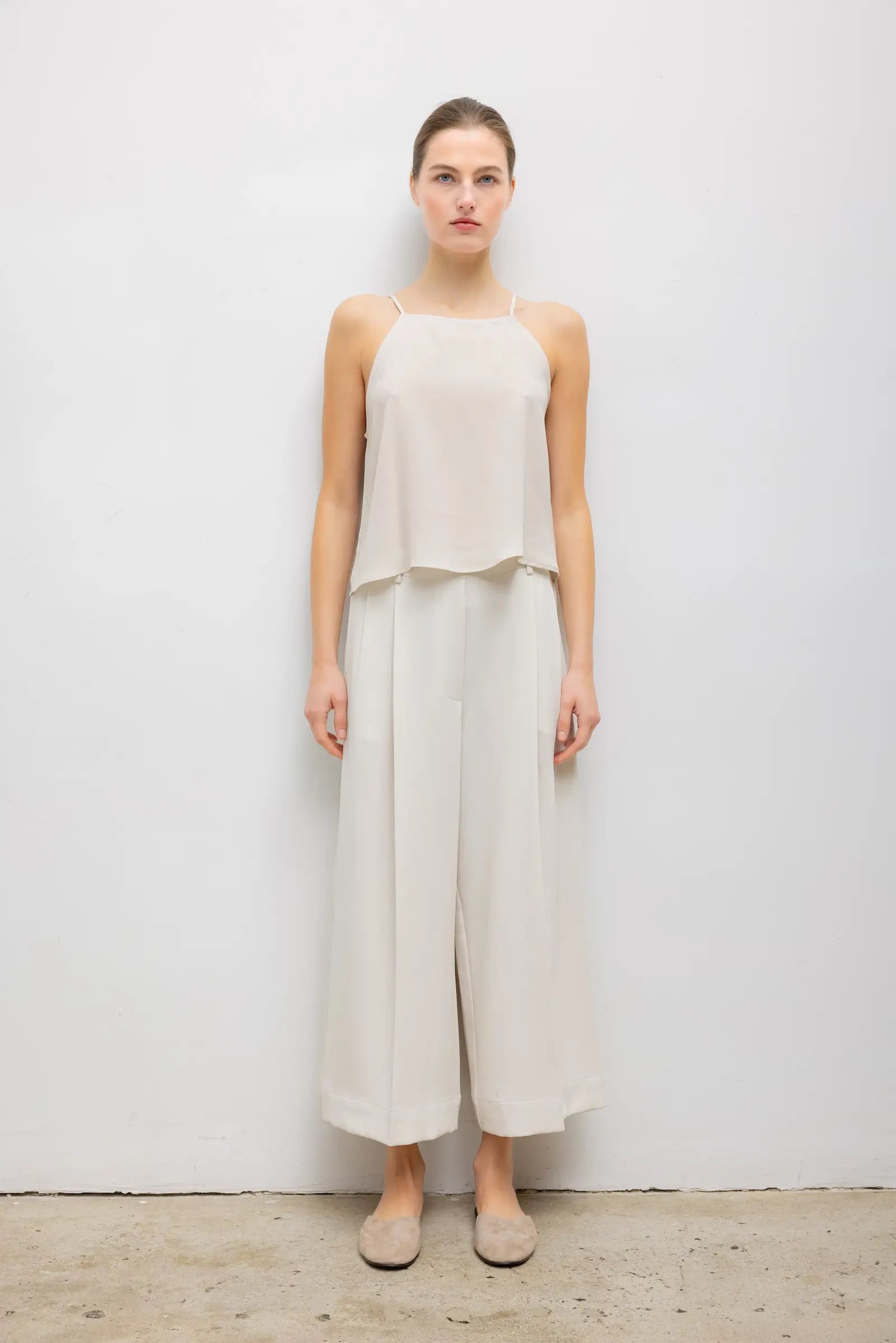 Pre-Order: Arielle Crop Wide Leg Trouser