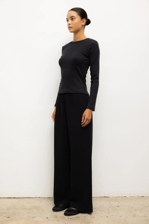 Arielle Pocket Pant - Black - Image 5