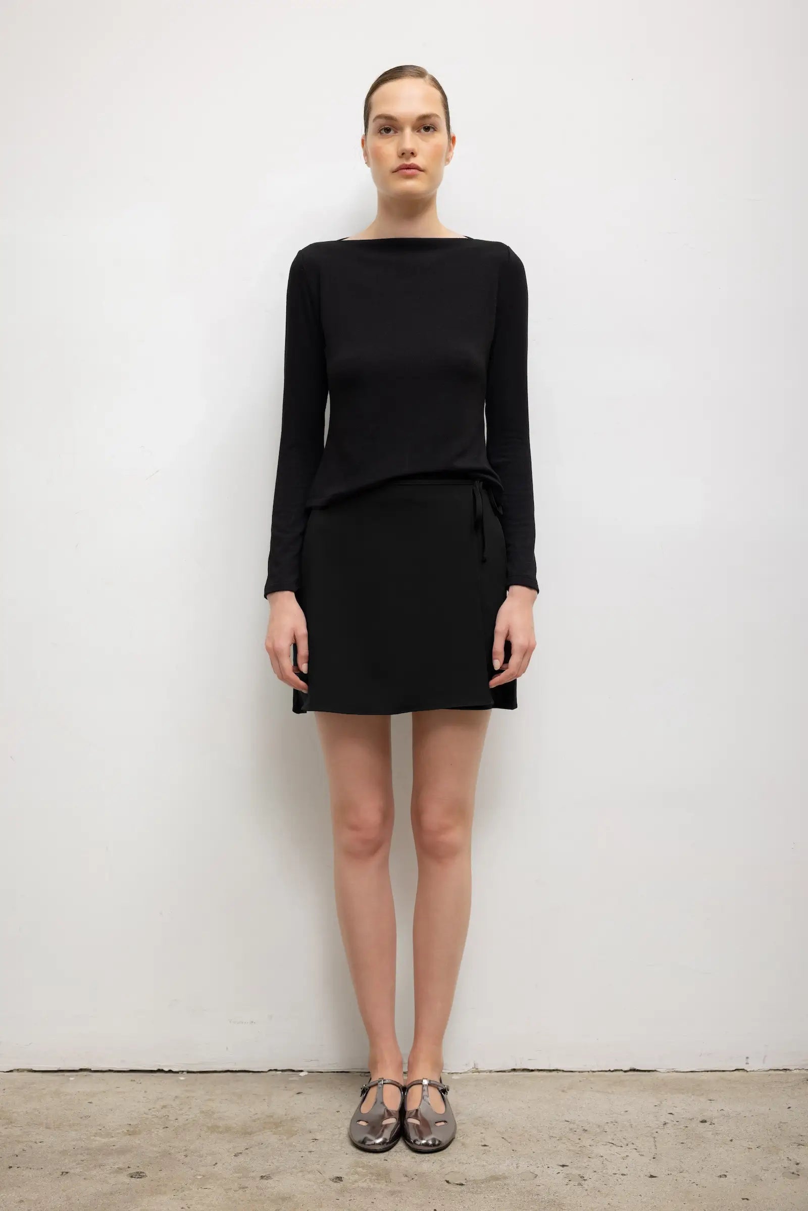 Pre-Order: Arielle Tie Mini Skirt