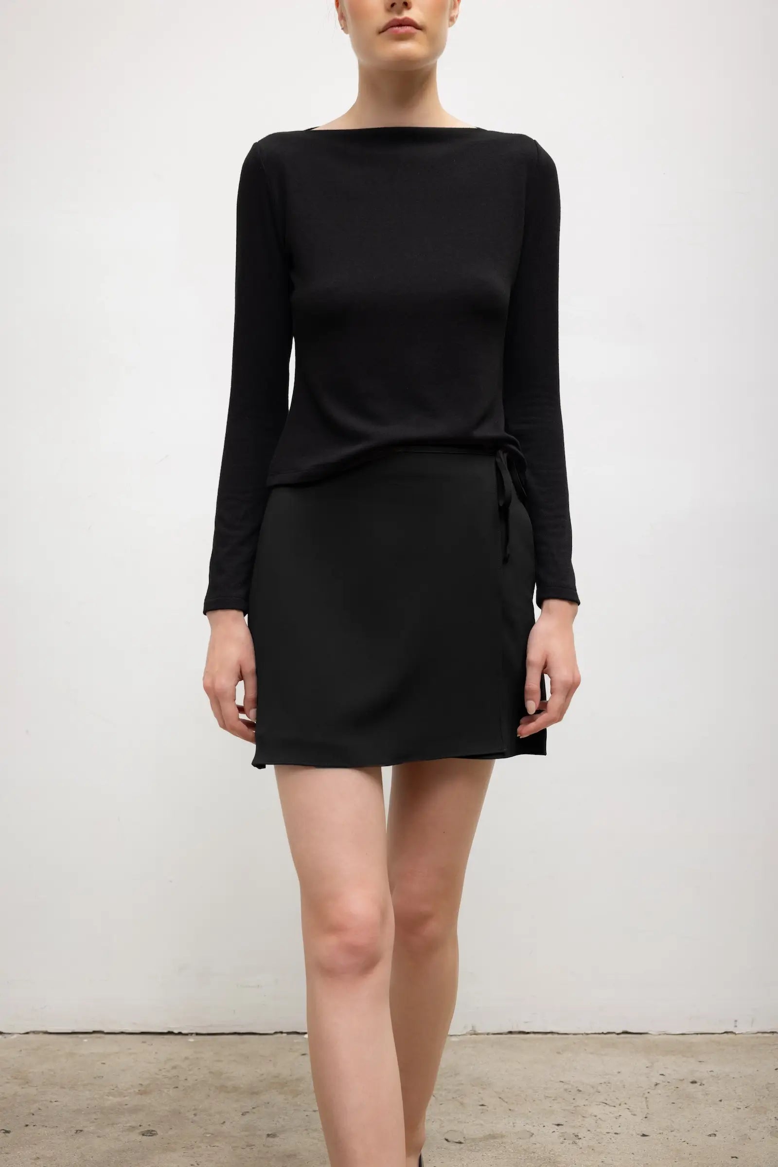 Pre-Order: Arielle Tie Mini Skirt